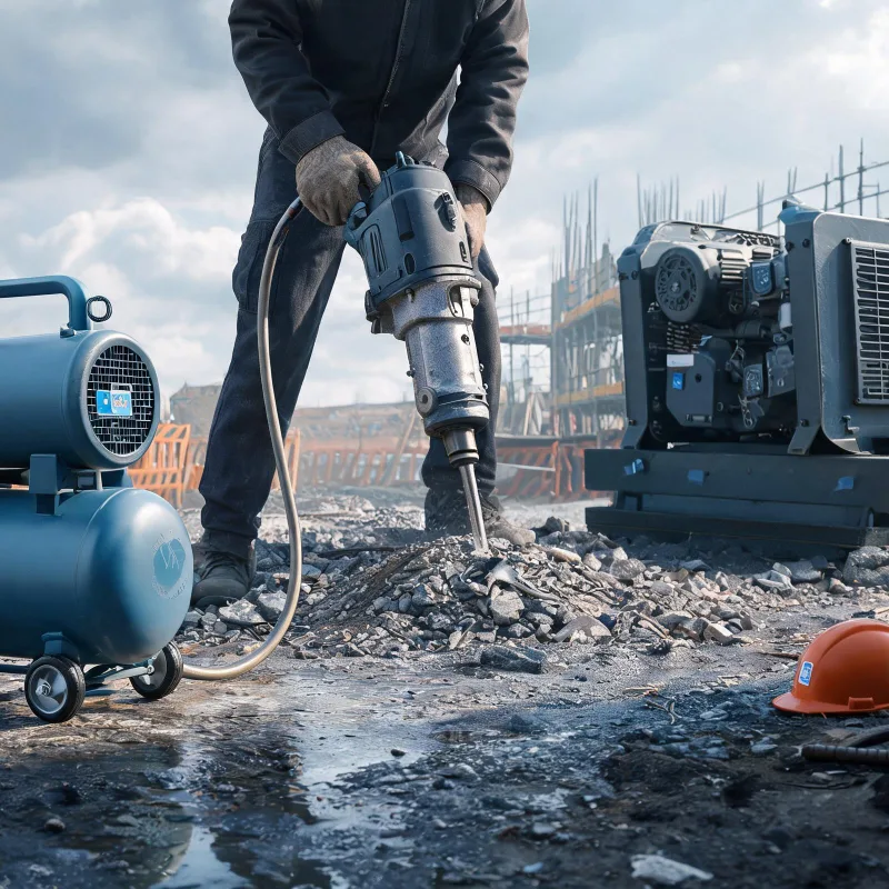 Oil Free Portable vs Stationary Air Compressors for Field Industrial Work